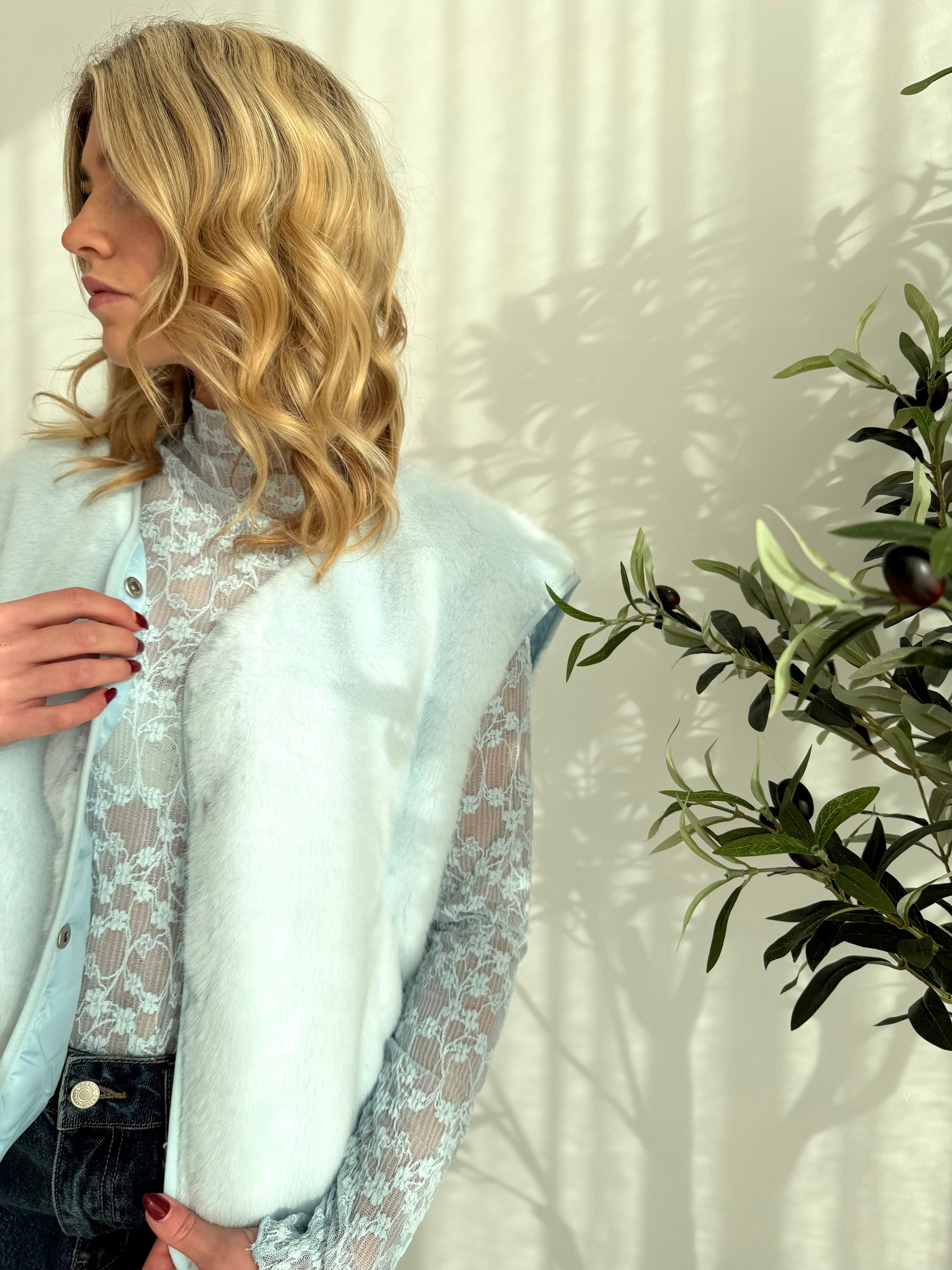 Soft Sky Gilet