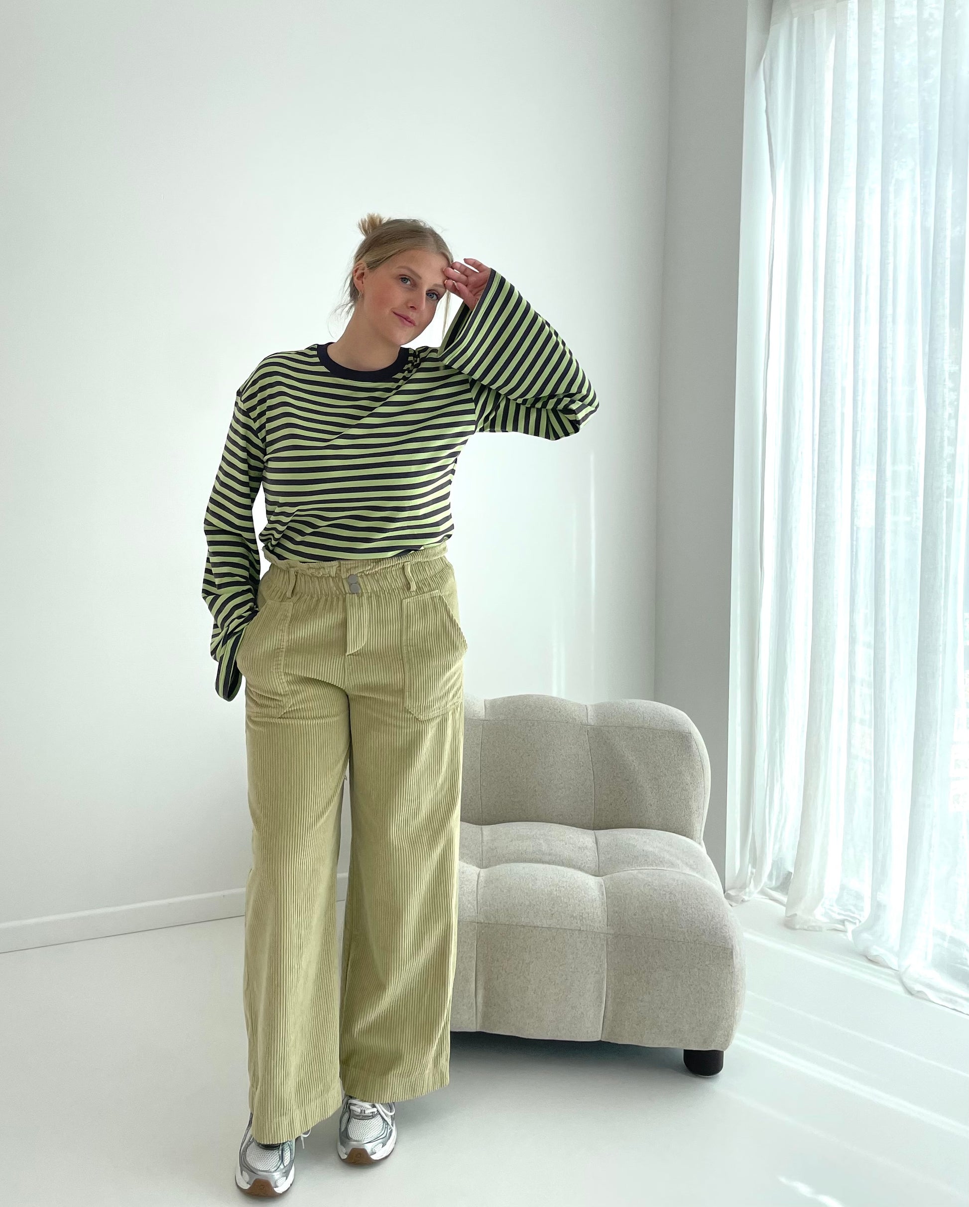 Soft Green Lines