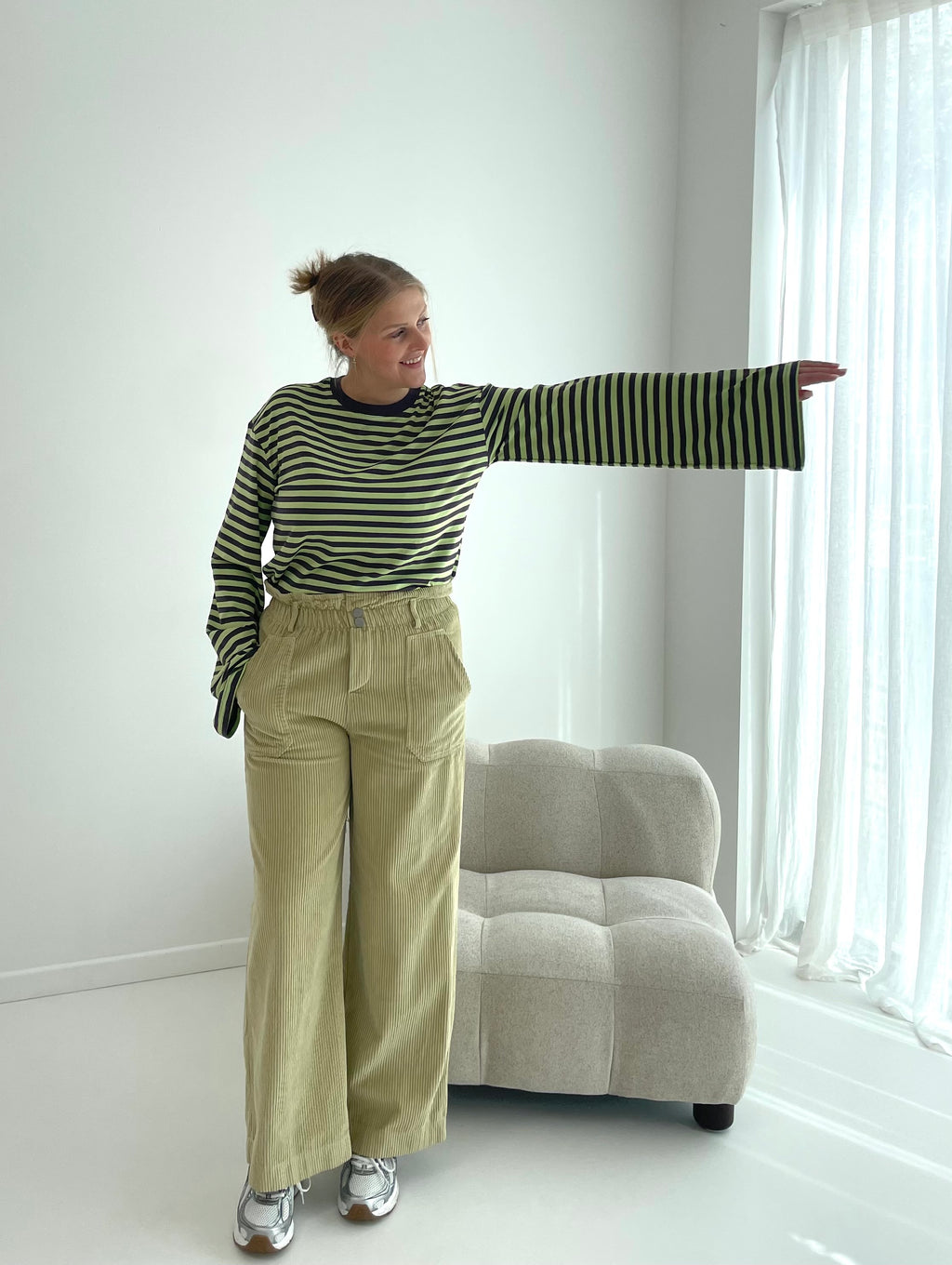 Soft Green Lines
