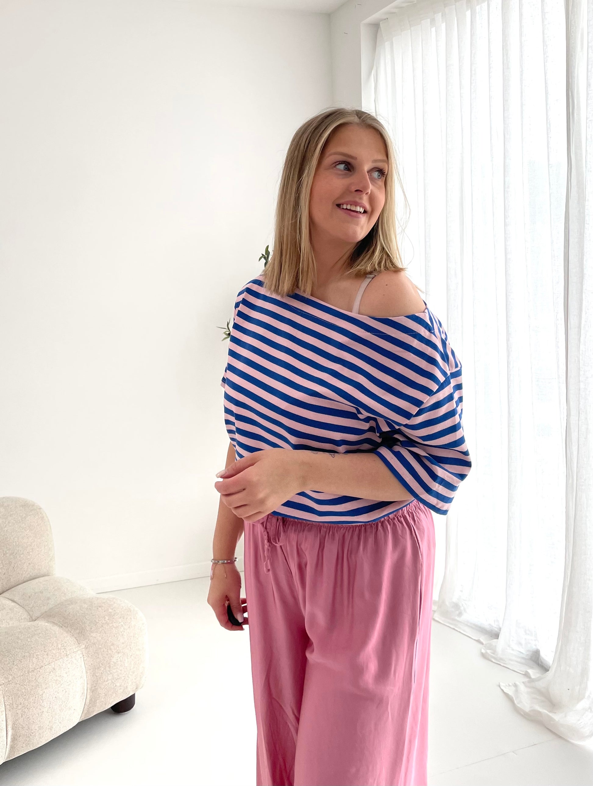 T-shirt Zoé blue